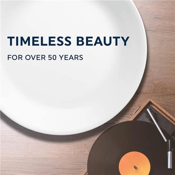 6-Piece Salad Plates Set, Triple Layer Glass and Chip Resistant, Lightweight - Picture 5 of 6